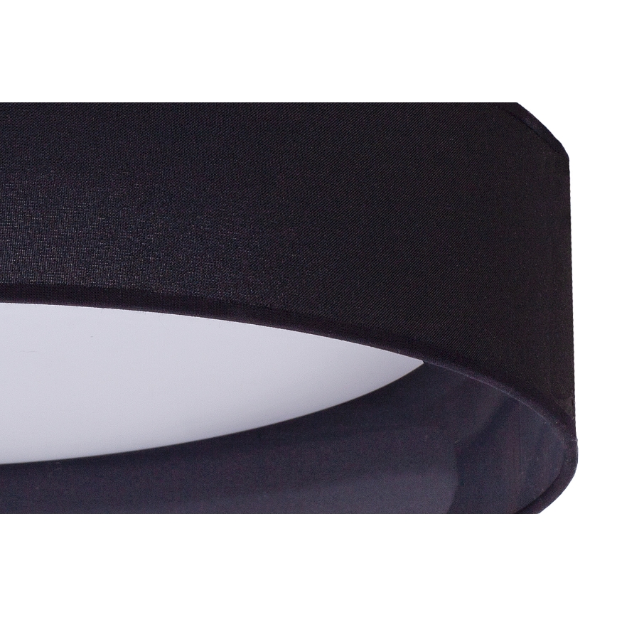 Duolla - LED Griestu lampa ROLLER LED/24W/230V d. 45 cm melna