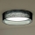 Duolla - LED Griestu lampa ROLLER LED/24W/230V d. 45 cm melna