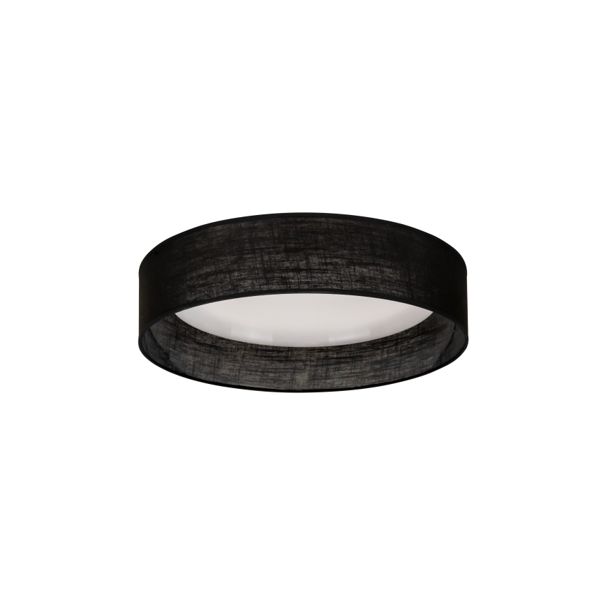 Duolla - LED Griestu lampa ROLLER LED/24W/230V d. 45 cm melna