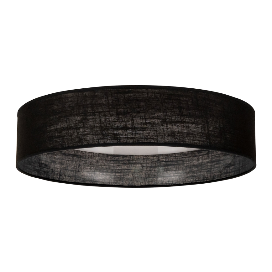 Duolla - LED Griestu lampa ROLLER LED/24W/230V d. 45 cm melna