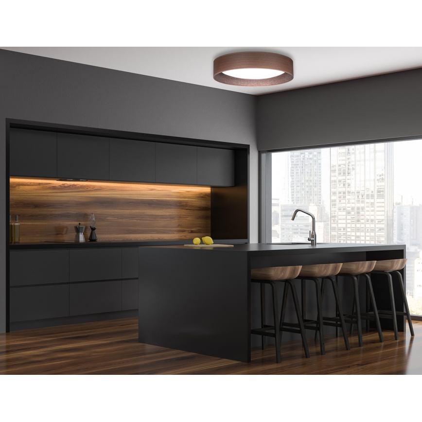 Duolla - LED Griestu lampa ROLLER LED/24W/230V d. 45 cm rieksts