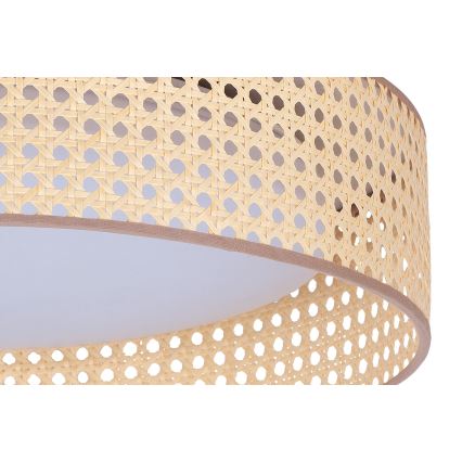 Duolla - LED Griestu lampa ROLLER LED/24W/230V d. 45 cm rotanga