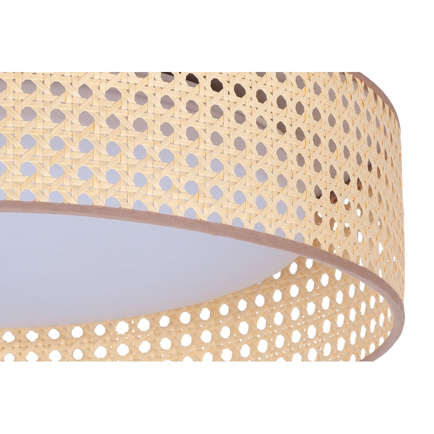 Duolla - LED Griestu lampa ROLLER LED/24W/230V d. 45 cm rotanga