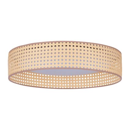Duolla - LED Griestu lampa ROLLER LED/24W/230V d. 45 cm rotanga