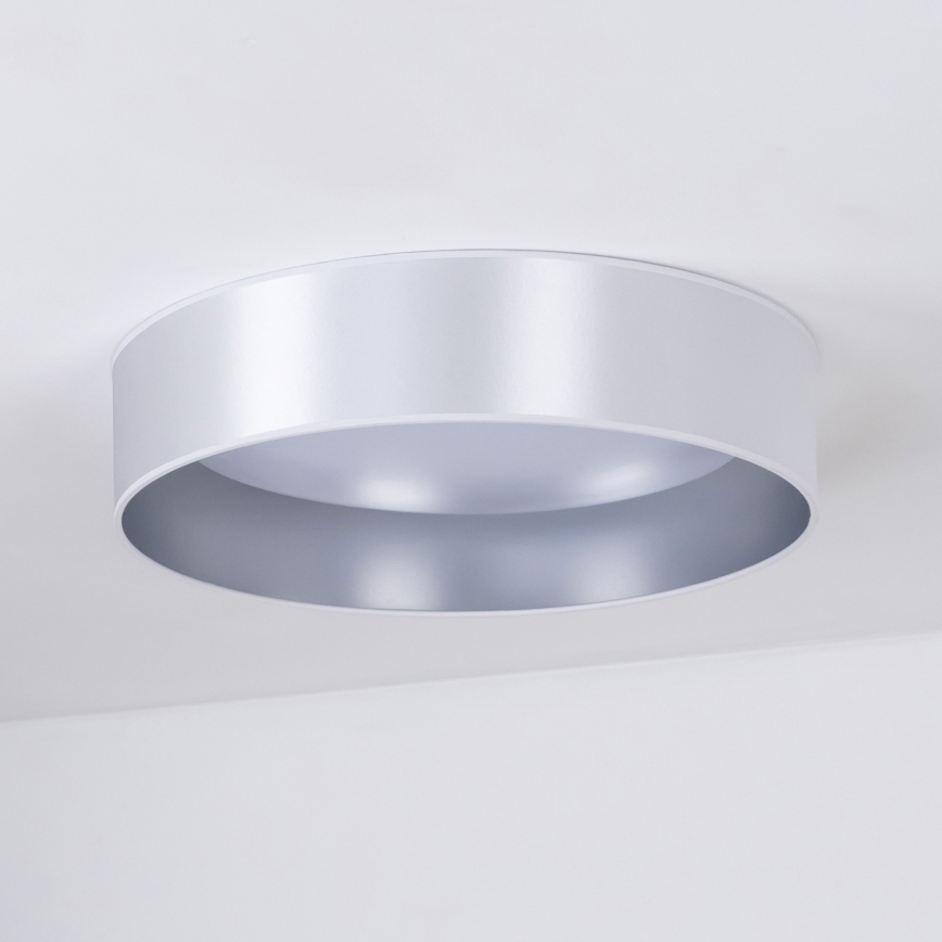 Duolla - LED Griestu lampa ROLLER LED/24W/230V d. 45 cm sudraba