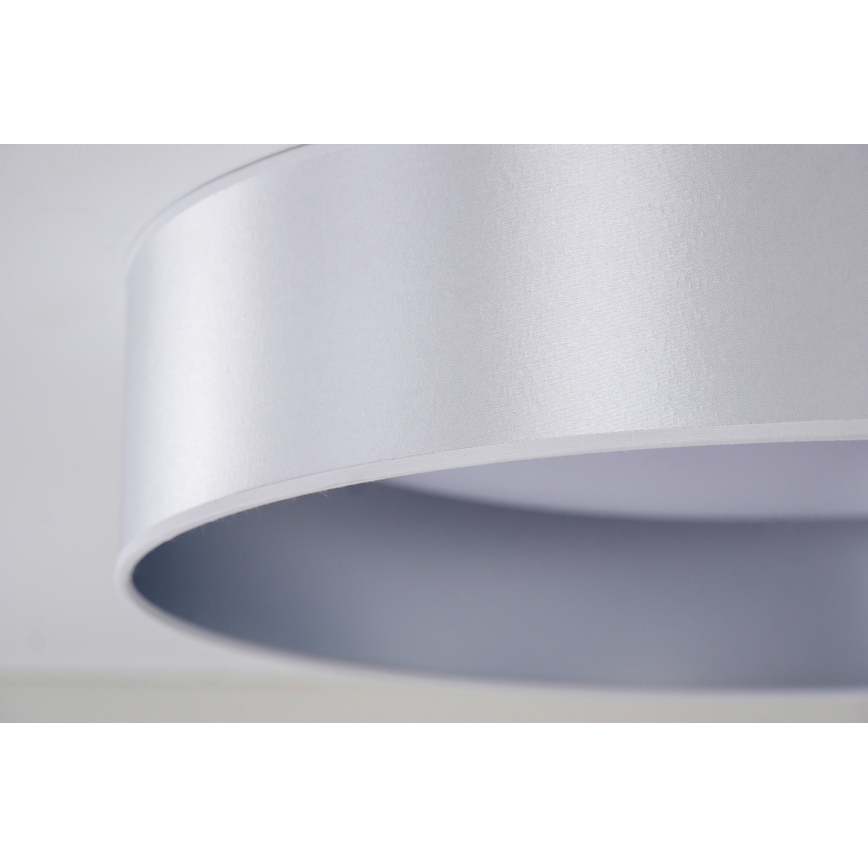 Duolla - LED Griestu lampa ROLLER LED/24W/230V d. 45 cm sudraba