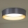 Duolla - LED Griestu lampa ROLLER LED/24W/230V d. 45 cm sudraba/zelta