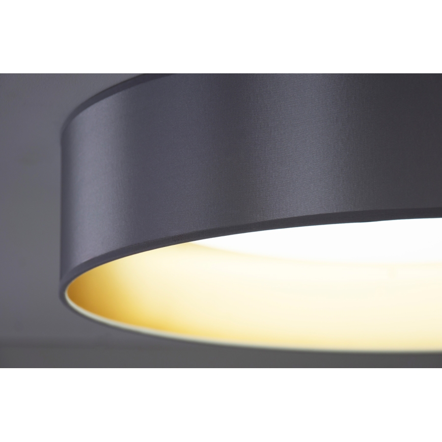 Duolla - LED Griestu lampa ROLLER LED/24W/230V d. 45 cm sudraba/zelta