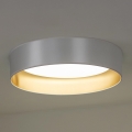 Duolla - LED Griestu lampa ROLLER LED/24W/230V d. 45 cm sudraba/zelta