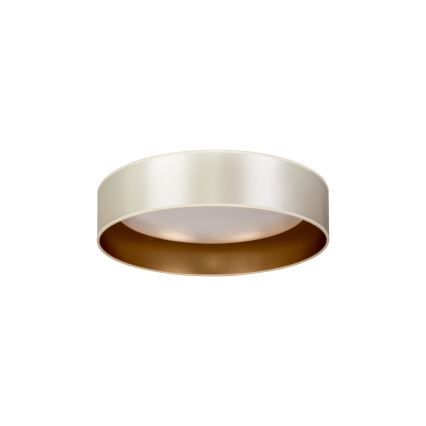 Duolla - LED Griestu lampa ROLLER LED/24W/230V d. 45 cm sudraba/zelta