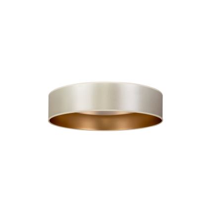 Duolla - LED Griestu lampa ROLLER LED/24W/230V d. 45 cm sudraba/zelta