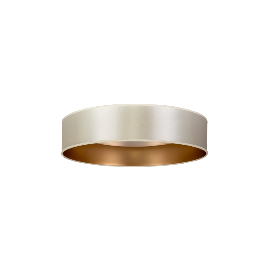 Duolla - LED Griestu lampa ROLLER LED/24W/230V d. 45 cm sudraba/zelta