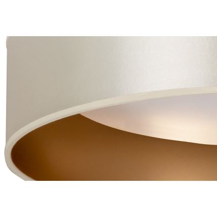 Duolla - LED Griestu lampa ROLLER LED/24W/230V d. 45 cm sudraba/zelta