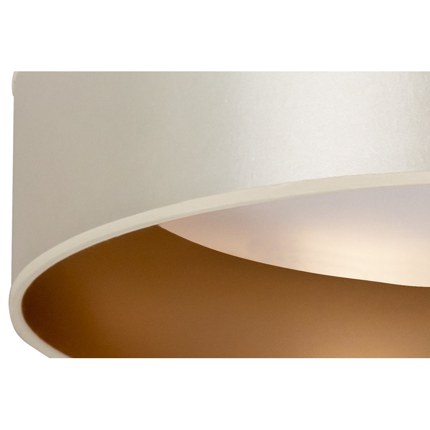 Duolla - LED Griestu lampa ROLLER LED/24W/230V d. 45 cm sudraba/zelta