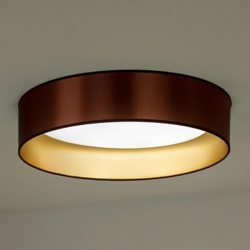Duolla - LED Griestu lampa ROLLER LED/24W/230V d. 45 cm varš/zelta