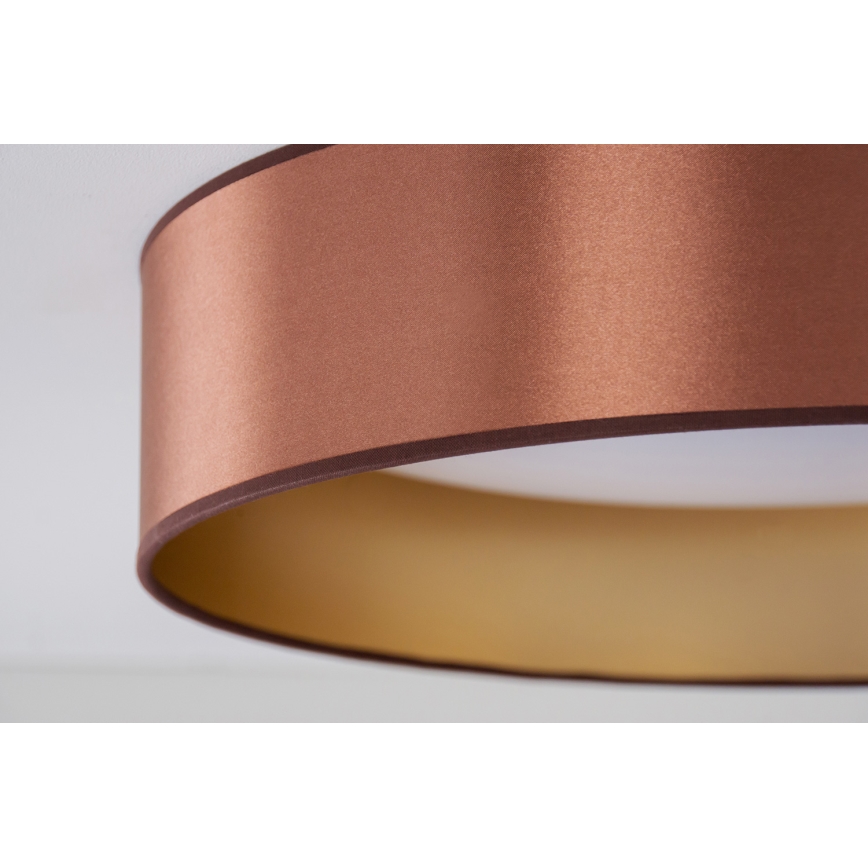 Duolla - LED Griestu lampa ROLLER LED/24W/230V d. 45 cm varš/zelta