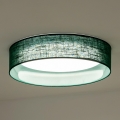 Duolla - LED Griestu lampa ROLLER LED/24W/230V d. 45 cm zaļa