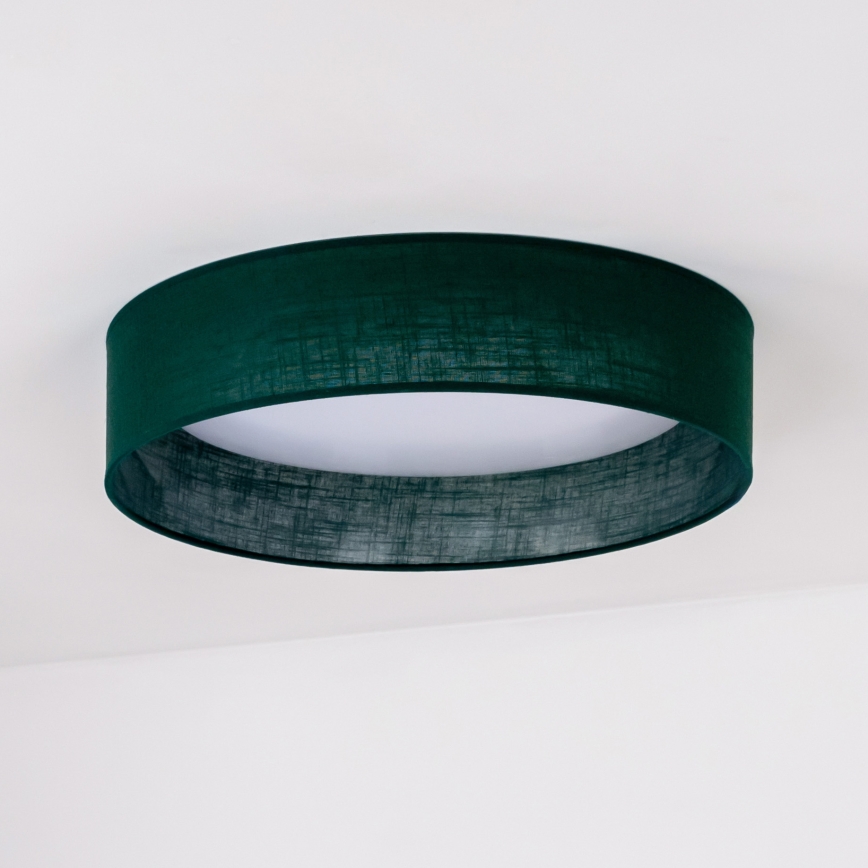 Duolla - LED Griestu lampa ROLLER LED/24W/230V d. 45 cm zaļa