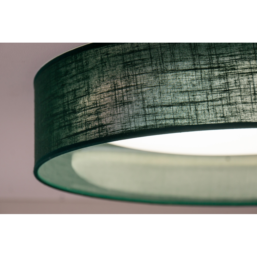 Duolla - LED Griestu lampa ROLLER LED/24W/230V d. 45 cm zaļa