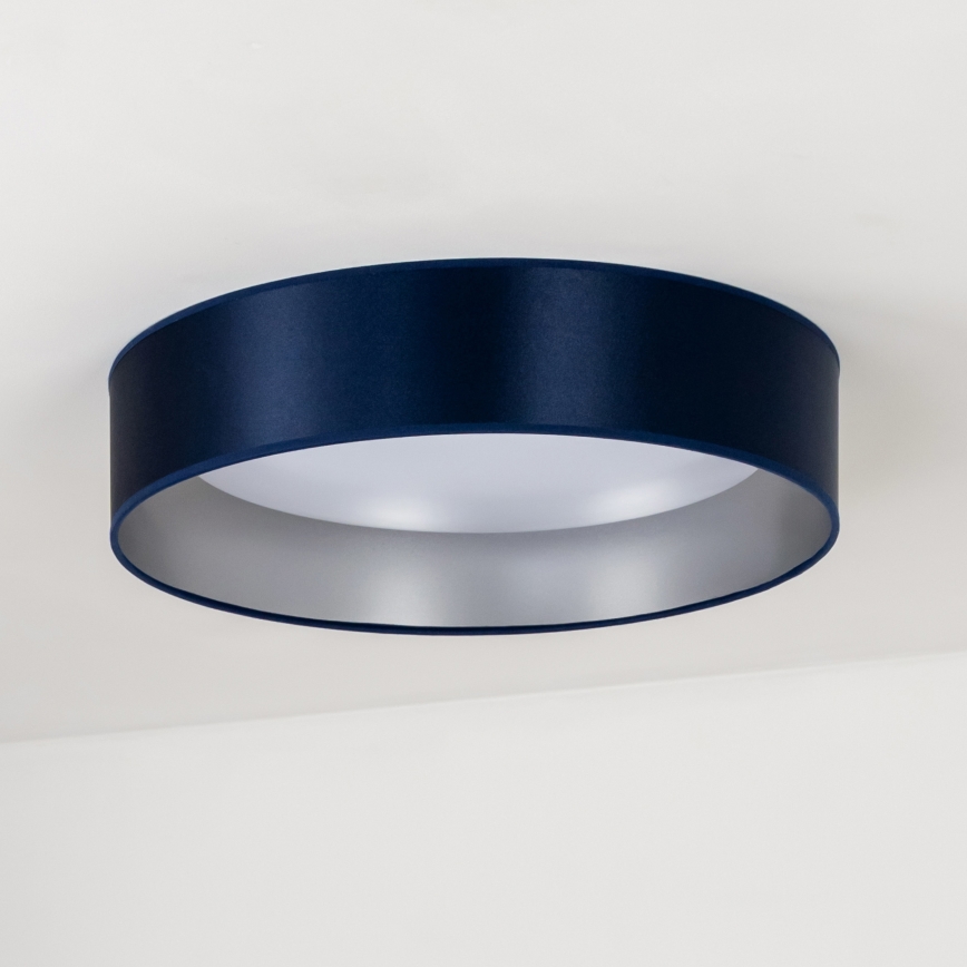 Duolla - LED Griestu lampa ROLLER LED/24W/230V d. 45 cm zila/sudraba