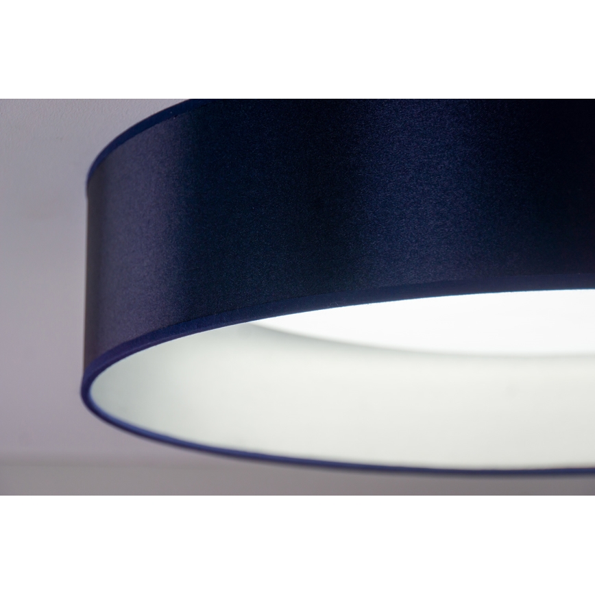 Duolla - LED Griestu lampa ROLLER LED/24W/230V d. 45 cm zila/sudraba