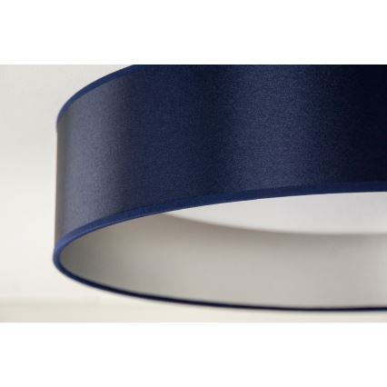 Duolla - LED Griestu lampa ROLLER LED/24W/230V d. 45 cm zila/sudraba