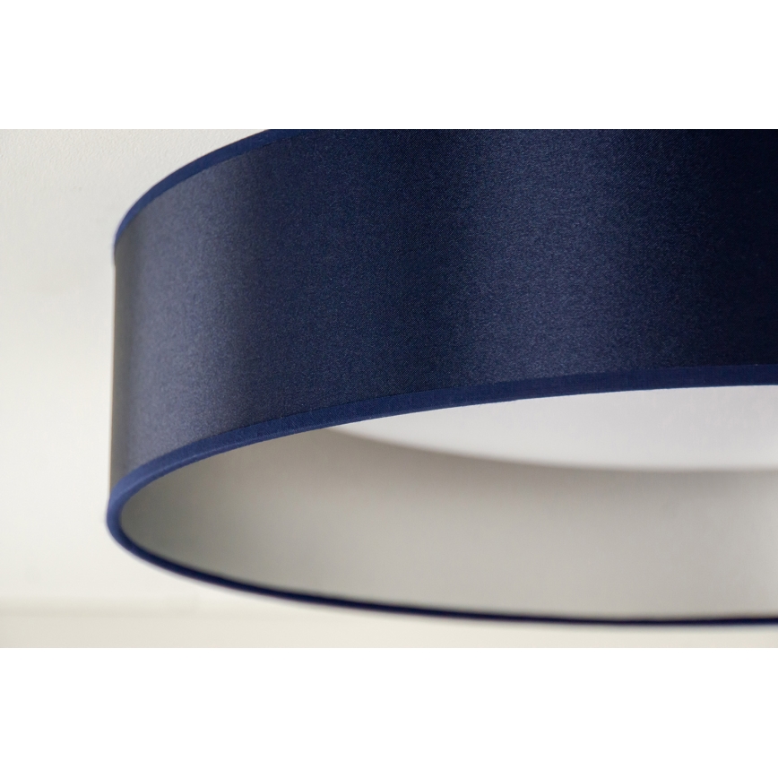 Duolla - LED Griestu lampa ROLLER LED/24W/230V d. 45 cm zila/sudraba