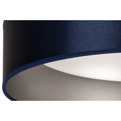 Duolla - LED Griestu lampa ROLLER LED/24W/230V d. 45 cm zila/sudraba