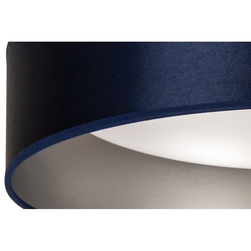 Duolla - LED Griestu lampa ROLLER LED/24W/230V d. 45 cm zila/sudraba