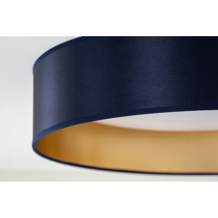 Duolla - LED Griestu lampa ROLLER LED/24W/230V d. 45 cm zila/zelta