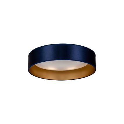 Duolla - LED Griestu lampa ROLLER LED/24W/230V d. 45 cm zila/zelta