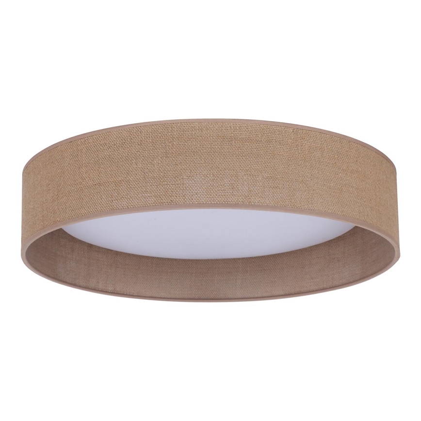 Duolla - LED Griestu lampa ROLLER LED/24W/230V lampa d. 45 cm brūna