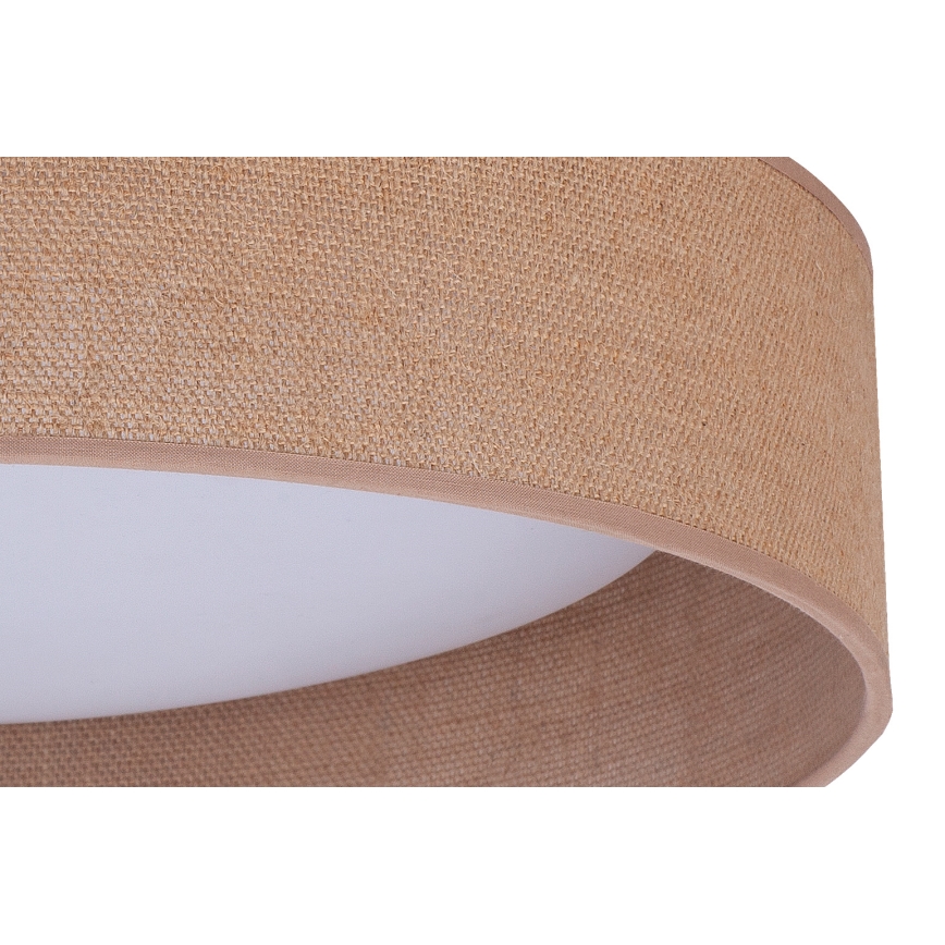 Duolla - LED Griestu lampa ROLLER LED/24W/230V lampa d. 45 cm brūna