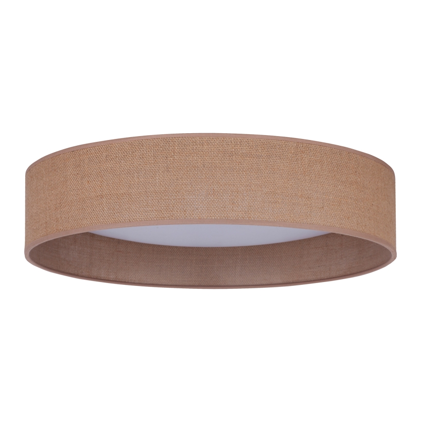 Duolla - LED Griestu lampa ROLLER LED/24W/230V lampa d. 45 cm brūna