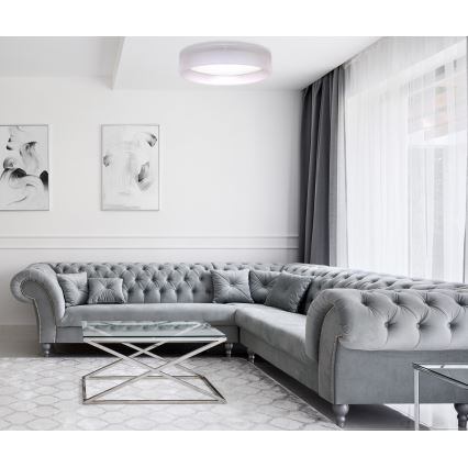 Duolla - LED Griestu lampa ROLLER LED/24W/230V lampa d. 45 cm pelēka
