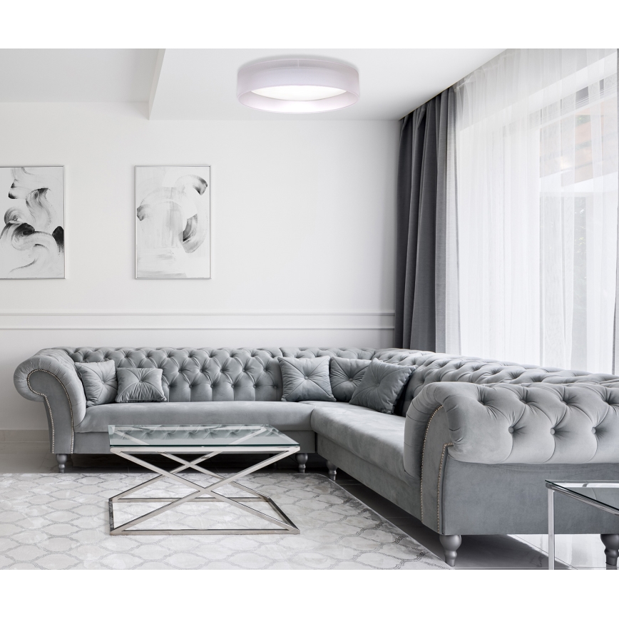 Duolla - LED Griestu lampa ROLLER LED/24W/230V lampa d. 45 cm pelēka