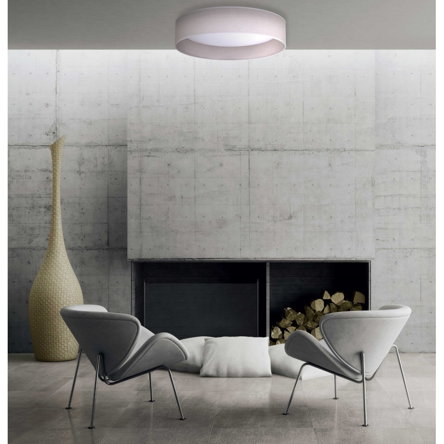 Duolla - LED Griestu lampa ROLLER LED/24W/230V lampa d. 45 cm pelēka