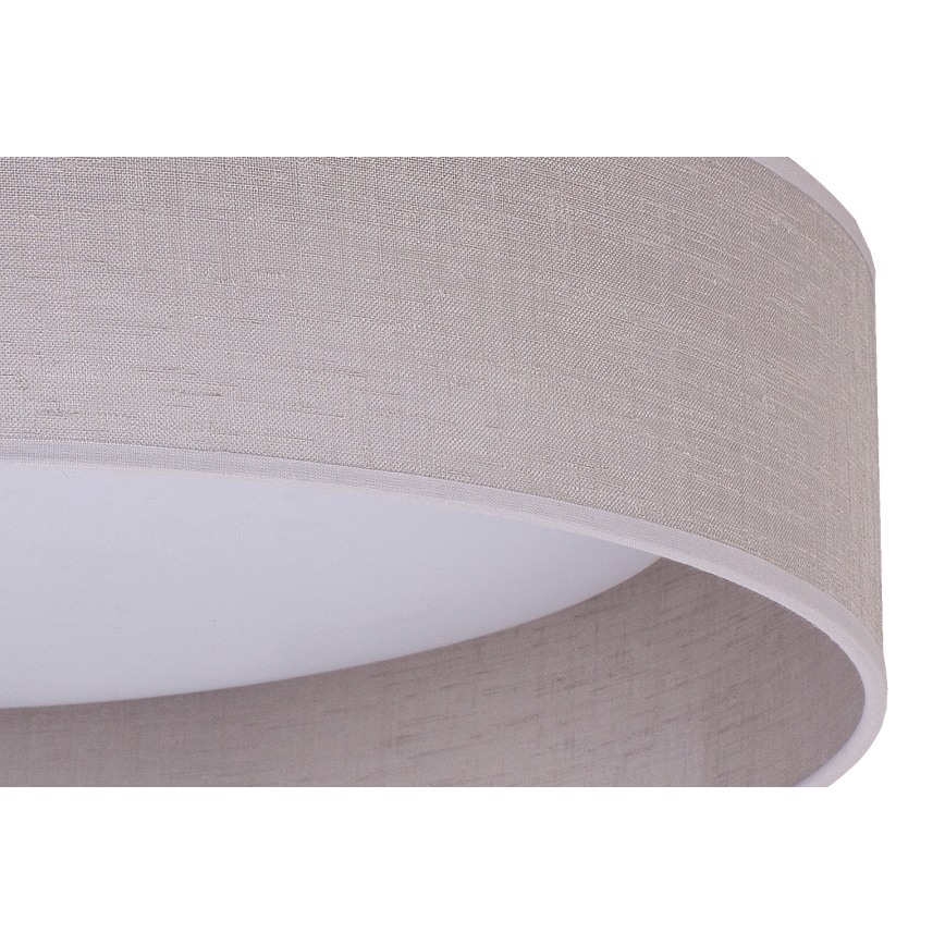 Duolla - LED Griestu lampa ROLLER LED/24W/230V lampa d. 45 cm pelēka
