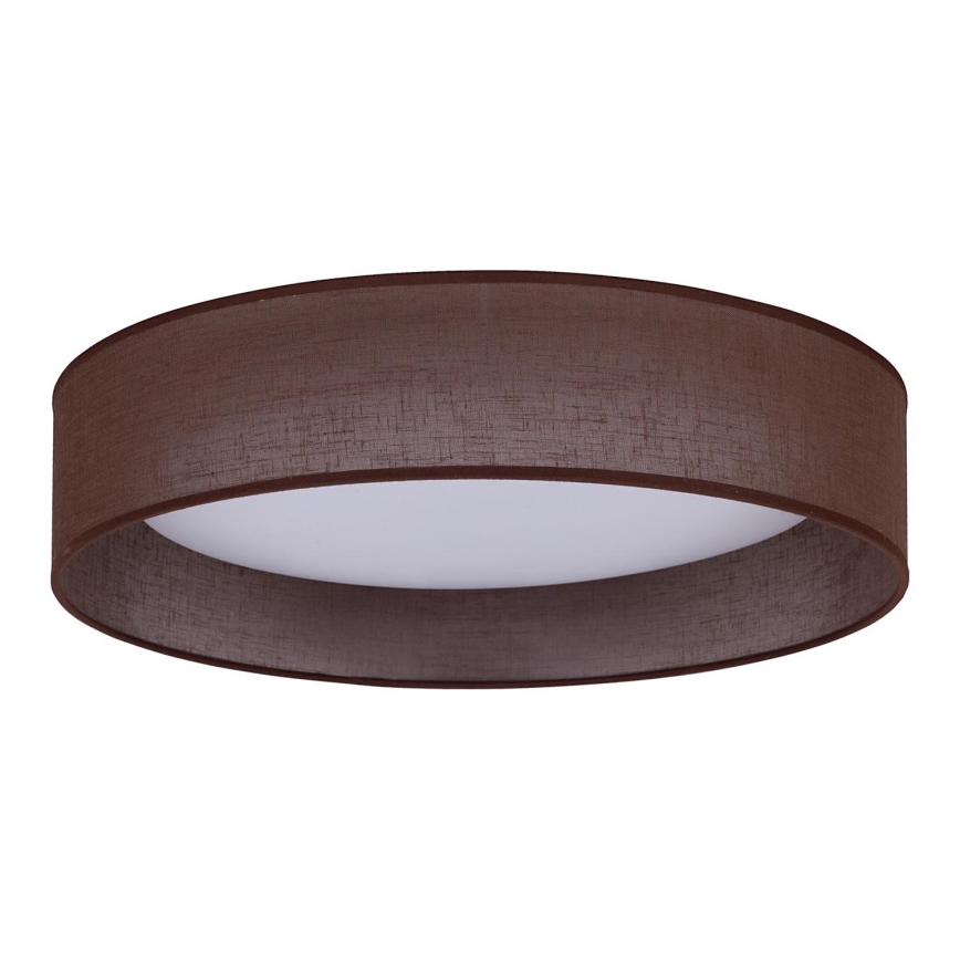 Duolla - LED Griestu lampa ROLLER LED/24W/230V tumša d. 45 cm brūna
