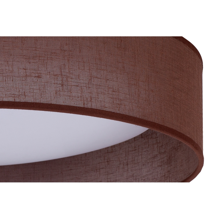 Duolla - LED Griestu lampa ROLLER LED/24W/230V tumša d. 45 cm brūna