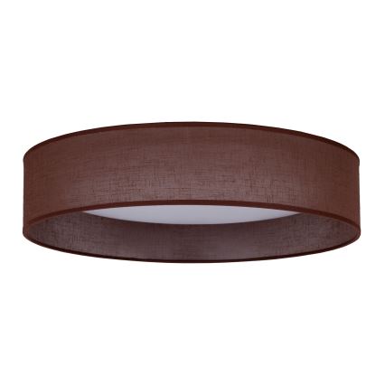 Duolla - LED Griestu lampa ROLLER LED/24W/230V tumša d. 45 cm brūna