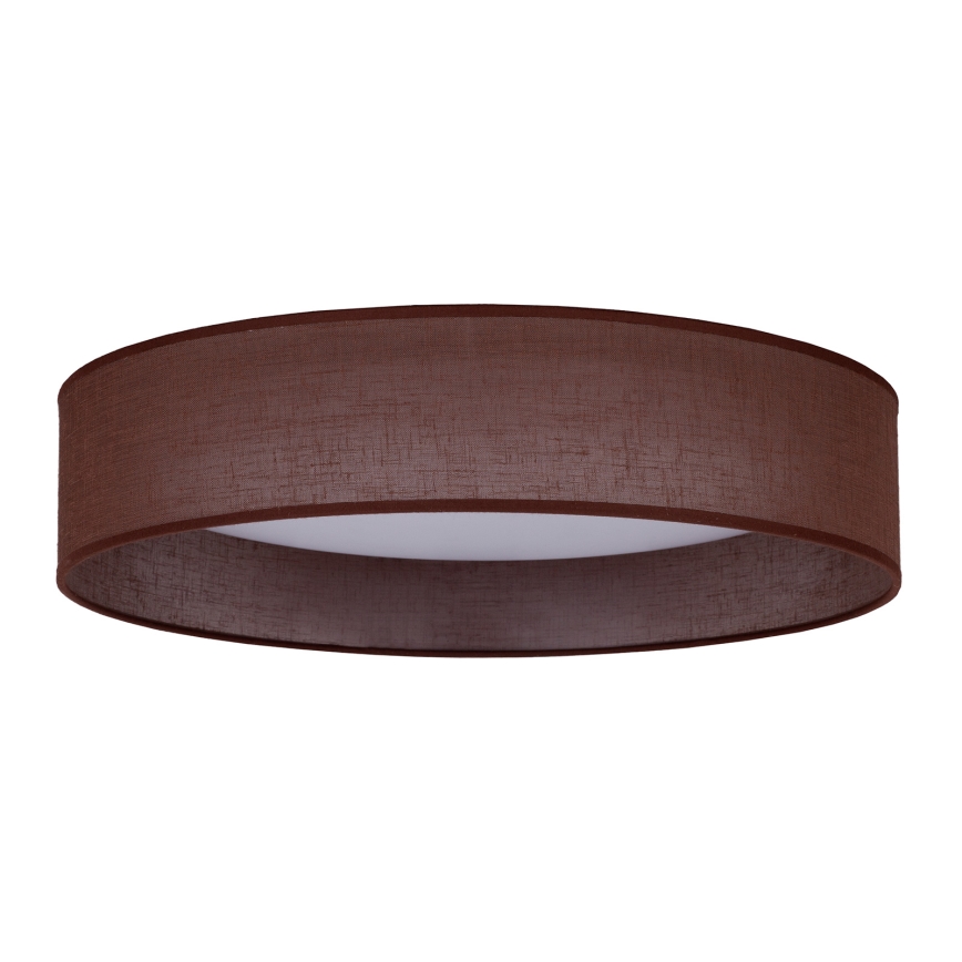 Duolla - LED Griestu lampa ROLLER LED/24W/230V tumša d. 45 cm brūna