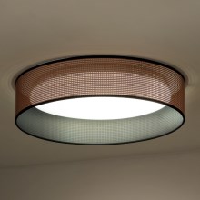 Duolla - LED Griestu lampa ROLLER LED/24W/230V varš/melna