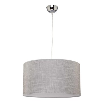 Duolla - Lustra ar auklu ALTO 1xE27/40W/230V d. 45 cm pelēka