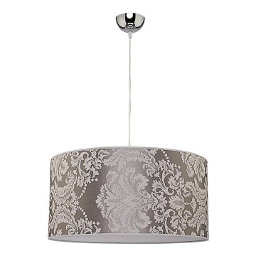 Duolla - Lustra ar auklu ALTO 1xE27/40W/230V d. 45 cm sudraba