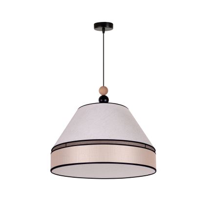 Duolla - Lustra ar auklu AVIGNON 1xE27/15W/230V d. 60 cm bēša