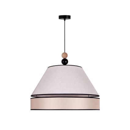 Duolla - Lustra ar auklu AVIGNON 1xE27/15W/230V d. 60 cm bēša