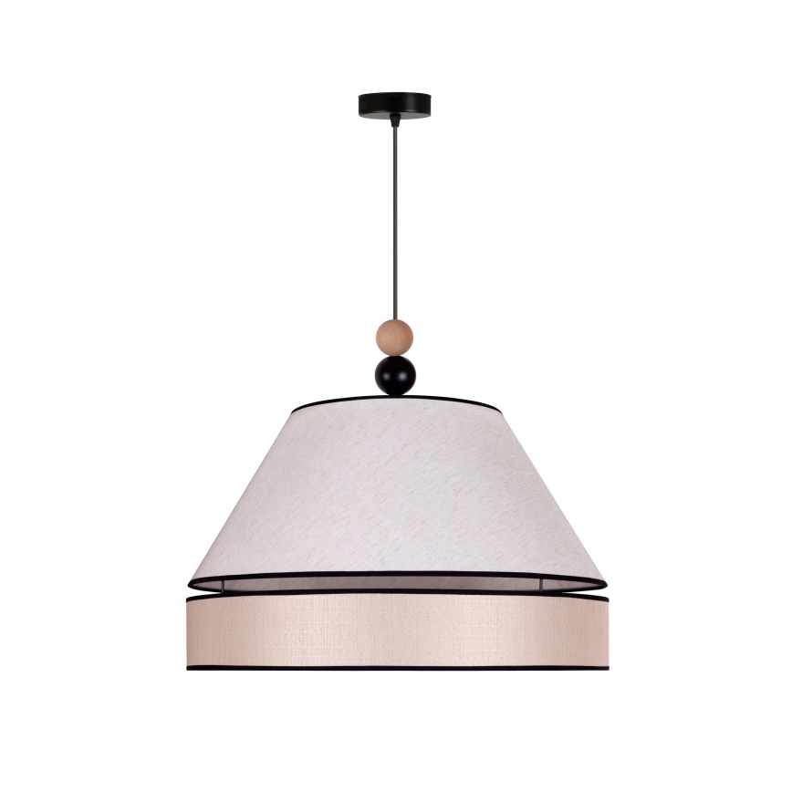 Duolla - Lustra ar auklu AVIGNON 1xE27/15W/230V d. 60 cm bēša