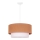 Duolla - Lustra ar auklu BOHO 1xE27/40W/230V d. 45 cm bēša/balta