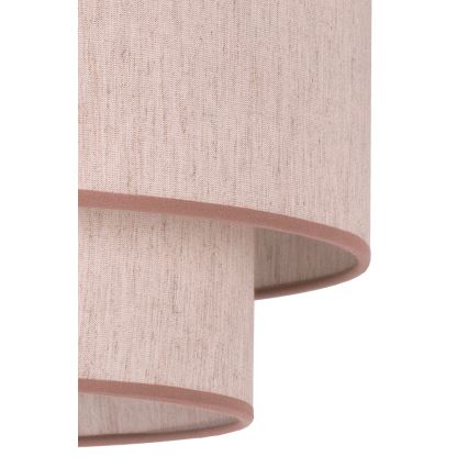 Duolla - Lustra ar auklu BOHO 1xE27/40W/230V d. 45 cm bēša